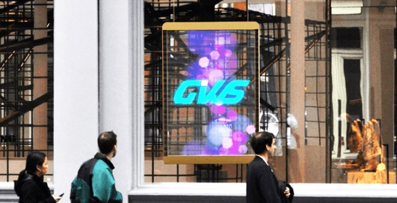 LED obrazovka vo výklade